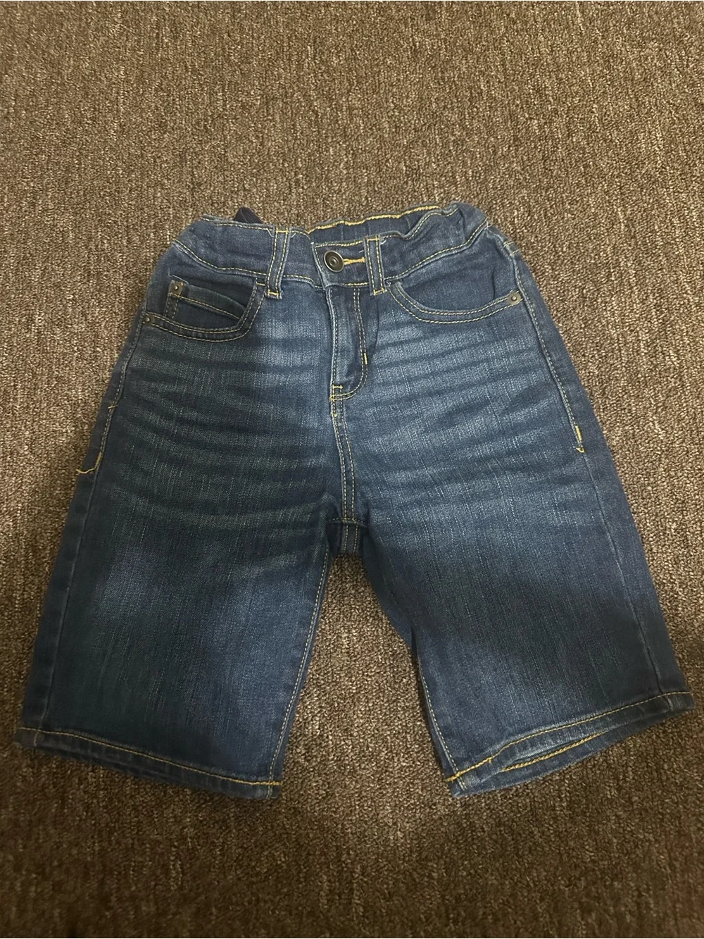 The Children's Place Shorts Trio in Gray, Blue, and Black